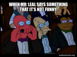 Your meme is bad and you should feel bad - Zoidberg
