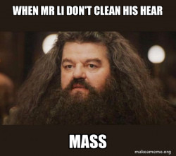 Hagrid - I should not have said that