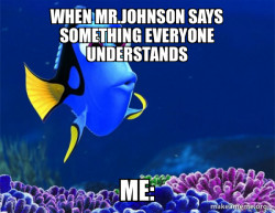 Dory from Nemo  (5 second memory)