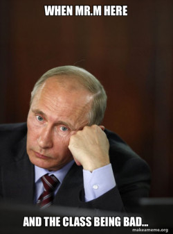 Contemplative Putin