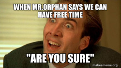 Sarcastic Nicholas Cage