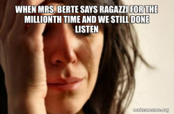 First World Problems
