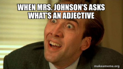 Sarcastic Nicholas Cage