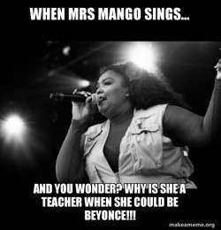 Mrs Mango on the inside 