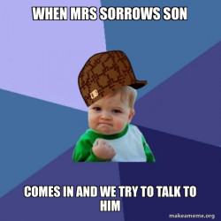 Scumbag Success Kid