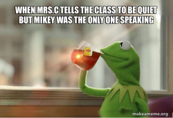 Kermit Drinking Tea