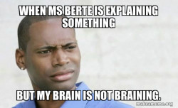 Confused Black Man
