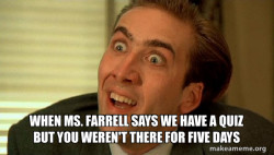 Sarcastic Nicholas Cage