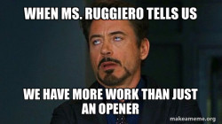 Tony Stark Eye Roll