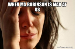 First World Problems