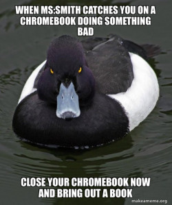 Revenge Duck ( Angry Advice Duck )
