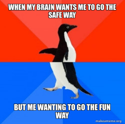Socially Awesome Awkward Penguin
