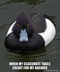 Revenge Duck ( Angry Advice Duck )