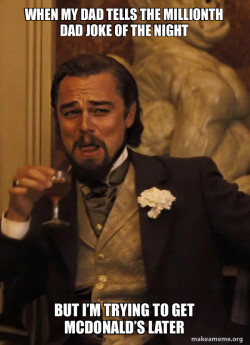 Leonardo DiCaprio Laughing Django