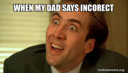 Sarcastic Nicholas Cage