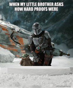 Baby Yoda and Mando