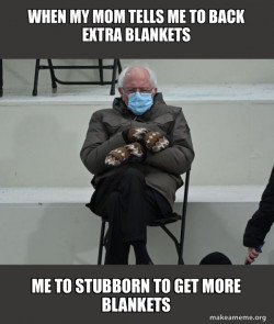 Bernie Sanders at the Inauguration