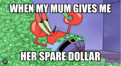 Mr Krabs Money
