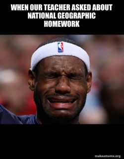 Lebron Crying