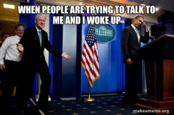 Inappropriate Timing Bill Clinton