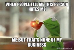 Kermit Drinking Tea