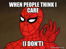 Spiderman - Care factor Zero