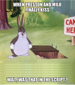 when preston and milo kiss