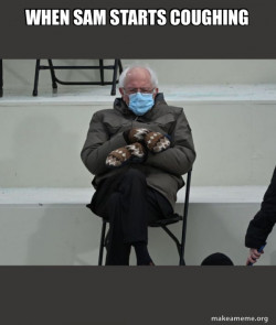 Bernie Sanders at the Inauguration