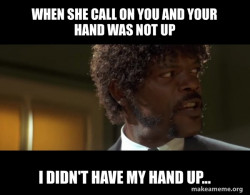 Samuel L Jackson from Pulp Fiction