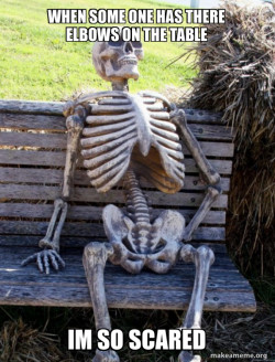 Waiting Skeleton