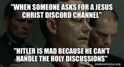 Give me jesus christ discord Chat channel