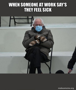 Bernie Sanders at the Inauguration