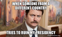 Ron Swanson : I am a Simple Man