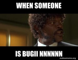 Samuel L Jackson from Pulp Fiction