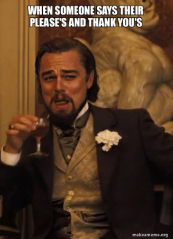 Leonardo DiCaprio Laughing Django