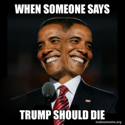 Two Faced Obama