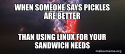 pickels beats linux