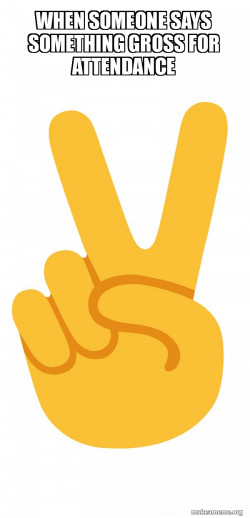 Peace Sign Emoji