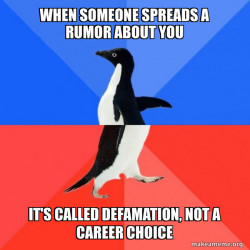 DEFAMATION