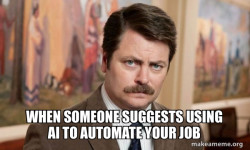 Ron Swanson : I am a Simple Man