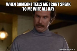 Ron Burgundy I am not even mad or That's amazing (Anchorman)