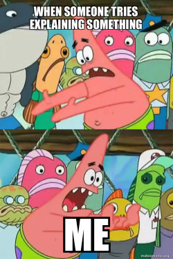 Push It Somewhere Else Patrick
