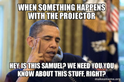 Obama Ordering a Pizza (on the phone)