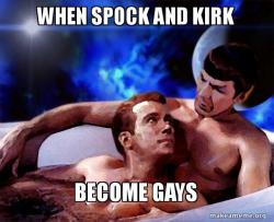Spock and Kirk