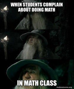 Confused Gandalf