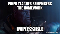 Thanos - Impossible