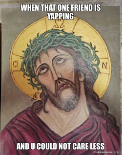 Jesus Is So Done With This Shit