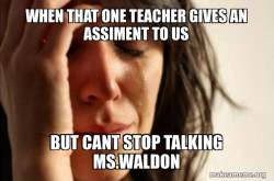 First World Problems