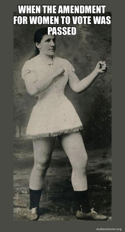 Overly Manly Woman
