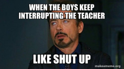 Tony Stark Eye Roll